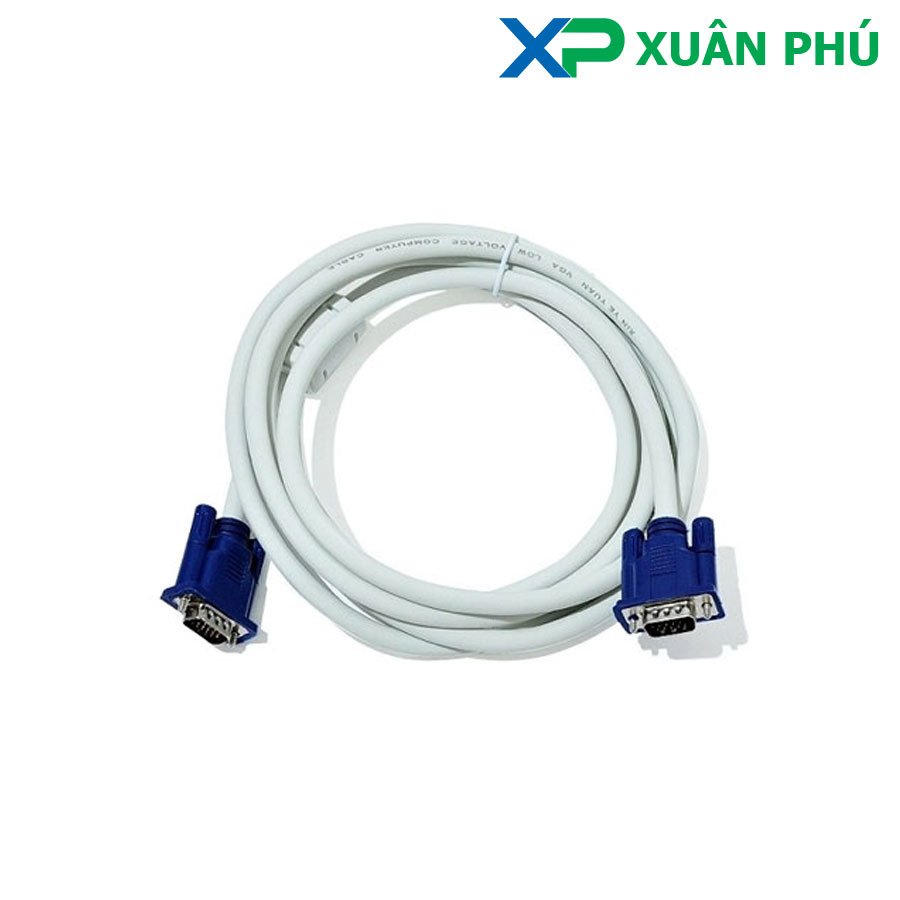 Dây Cáp VGA 5m Giá Rẻ Cho Máy Chiếu tại TP.Thủ Đức